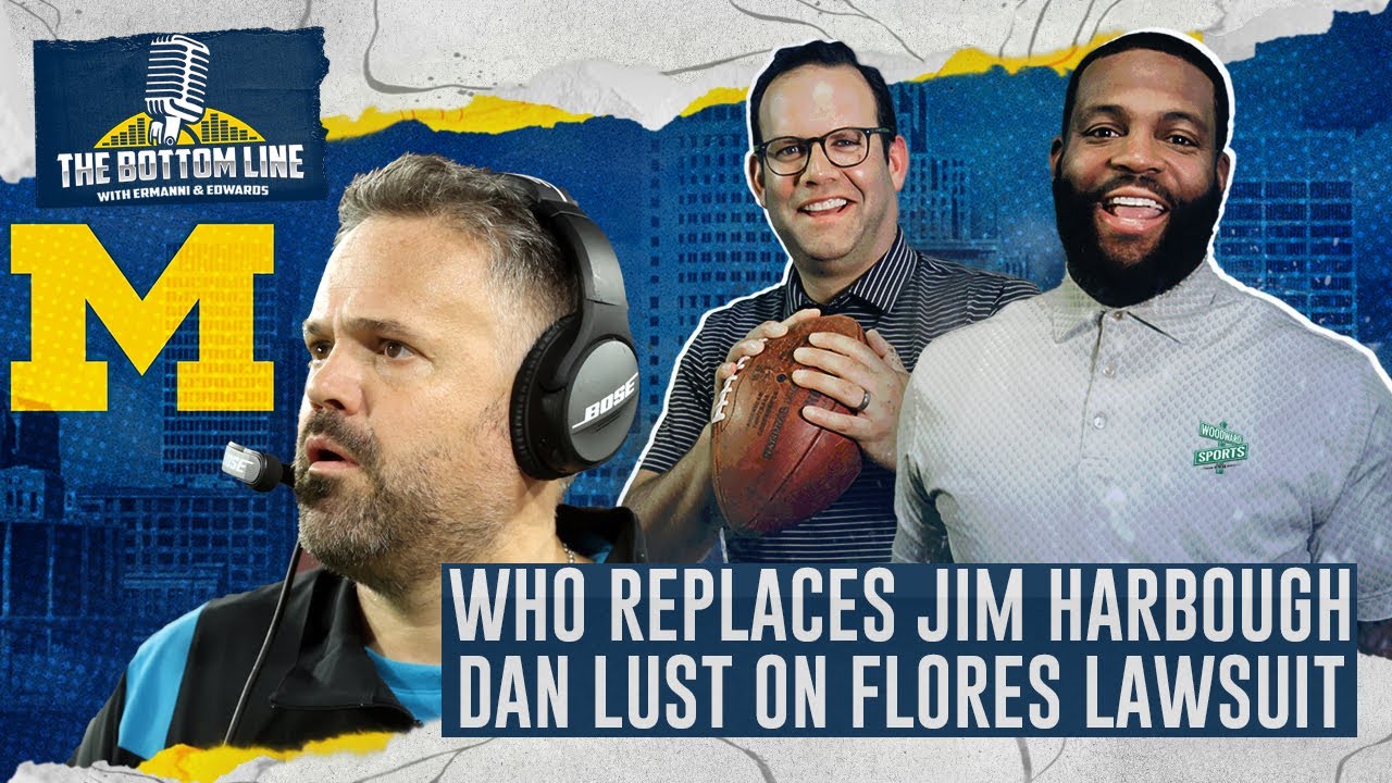 John U Bacon & Angelique Chengelis on Harbaugh & Vikes, Dan Lust on Brian Flores | The Bottom Line
