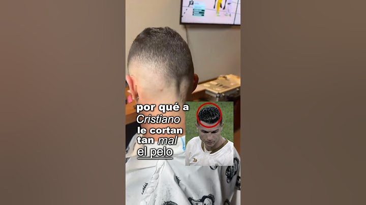 💈¿Por qué le cortan tan mal el pelo a CR7?