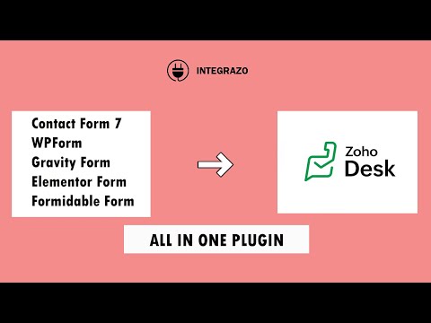 How to Connect WordPress Forms to Zoho Desk | Contact Form 7, WPForms, Gravity Forms & More