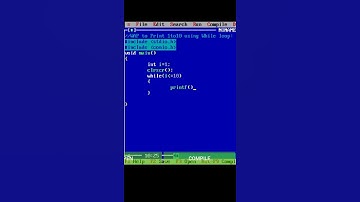 wap to print 1to10 using while loop||wap to print 1 to10 using while loop||c||c++||@codewithkaran2961