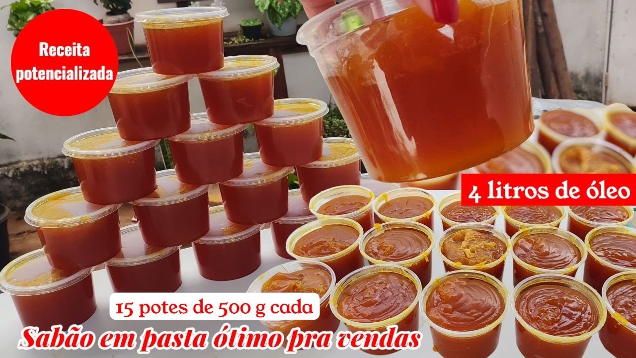 🚀 Sabão em pasta 