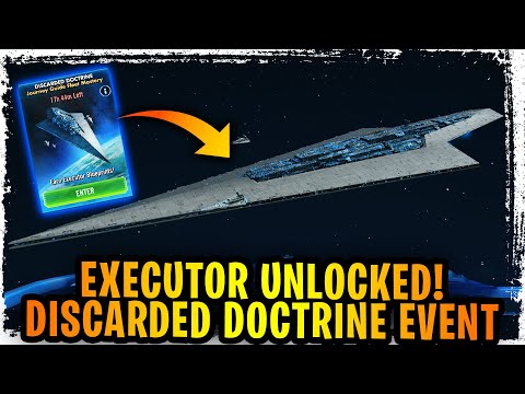 EXECUTOR UNLOCKED! Discarded Doctrine Journey Guide Tier 1-4 + How to EASILY Beat Bonus Tier - SWGoH
