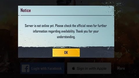 BGMI SERVER IS NOT ONLINE YET PROBLEM SOLUTION