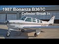 #18 1987 Bonanza B36 TC | Breaking in New Cylinders