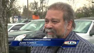 Public visitation held for fallen LMPD officer