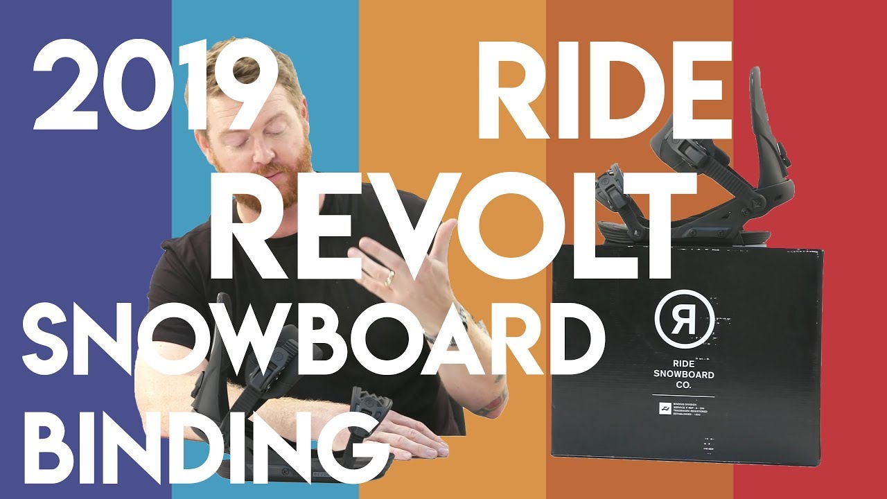 2019 Ride Revolt Snowboard Bindings Review YouTube