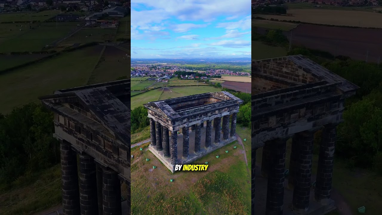 Penshaw Monument – Aerial Views of an Iconic Landmark