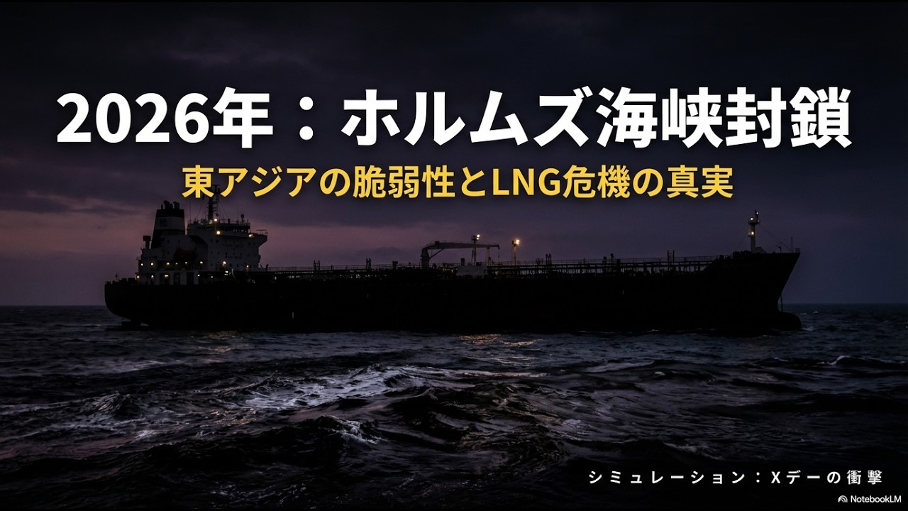 ホムルズ海峡封鎖：東アジアのLNG危機