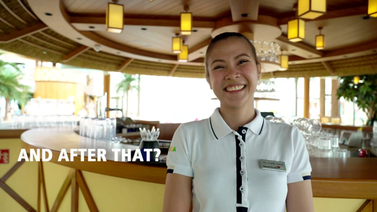 aida cruises bartender salary