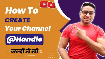 How To Create YouTube Channel Handle | YouTube Channel Handle Kaise Banaye | YouTube Custom URL