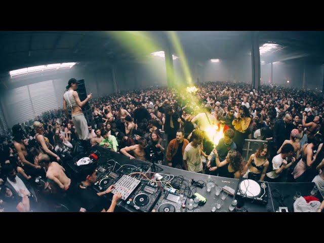 Dax J at Possession 2020, Paris, 9am Inside an Abandoned Warehouse 