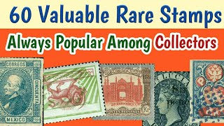 60 Rare Stamps Worth Money & Always Popular Among The Collectors | Old Stamps Values 60 Rare Stamps Worth Money & Always Popular Among The Collectors | Old Stamps Values