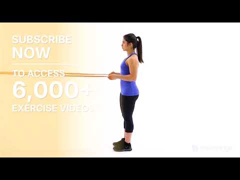 How to Do Scapular Retraction with Resistance Band | Medbridge - video from MedBridge Massage