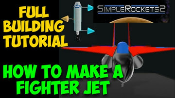 How to make a PLANE in Simple Rocket 2 MOBILE II FIGHTER Jet II HAIL THE ASTERIA II SIMPLE ROCKETS 2