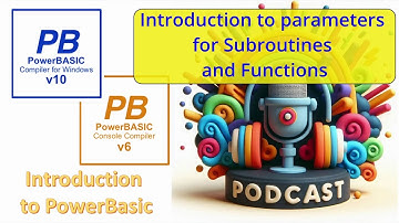 Introduction to Parameters for Subroutines and Functions podcast