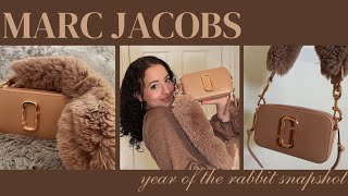 UNBOXING THE MARC JACOBS SOFTSHOT CAMERA BAG, REVIEW & COMPARING TO  SNAPSHOT