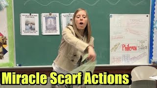 Information The Miracle FULL SONG scarf actions, including chorus! News