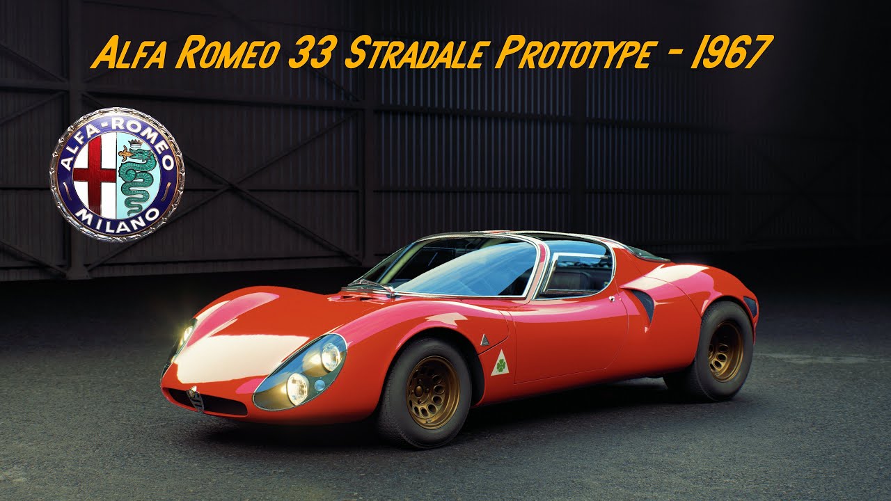 Alfa Romeo 33 Stradale Prototype (Ver.A) - 1967 - YouTube