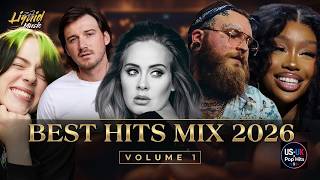 SZA, Billie Eilish, Adele, Sam Smith, Teddy Swims, Morgan Wallen | Top Hits Mix 2025