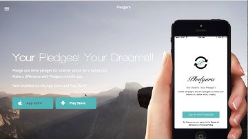 How to install Pledgera Mobile App