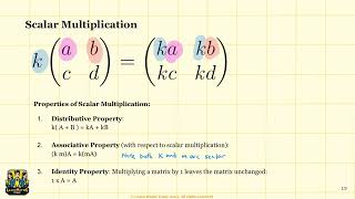 Scalar Multiplication of Matrices: A Simple but Powerful Operation