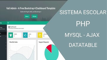 como hacer un sistema escolar en PHP, MYSQL, PDO, AJAX, DATATABLE, asignar alumnos al profesor, #14