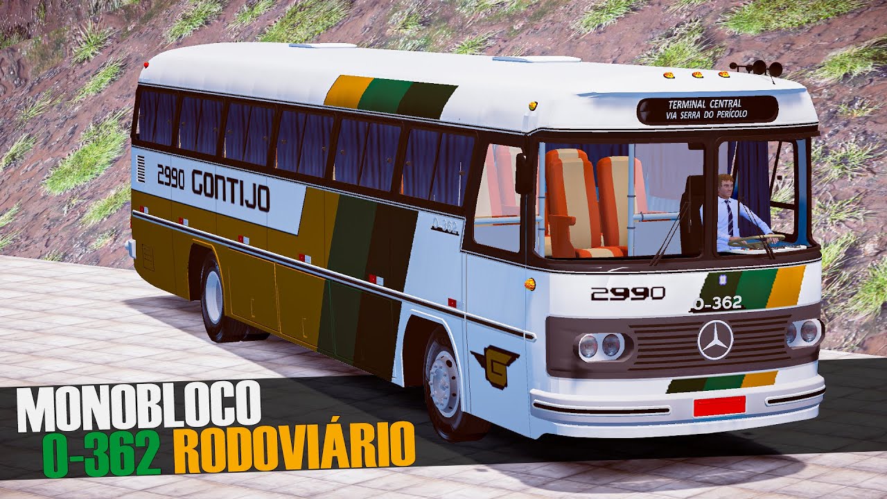 Monobloco O-362 Rodoviário - Proton Bus Mods - YouTube