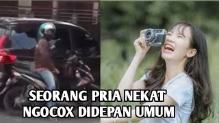 Pemotor Di Pekalongan Ngloco Didepan Toko Batik
