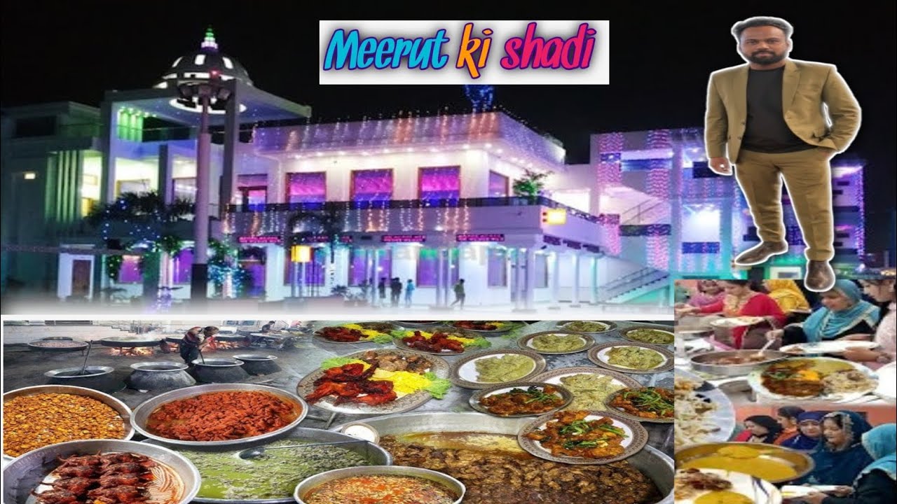 Dr Sahab Ki Sister Ki Shadi Main Gaye Meerut Star Heritage Muslim Wedding Khana 