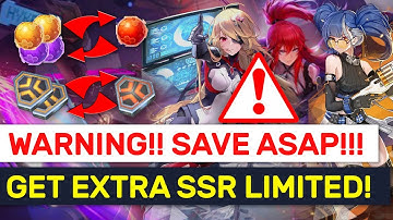 Tower of Fantasy - GET MORE LIMITED SSR THIS WAY!! Future Standard SSR Changes!