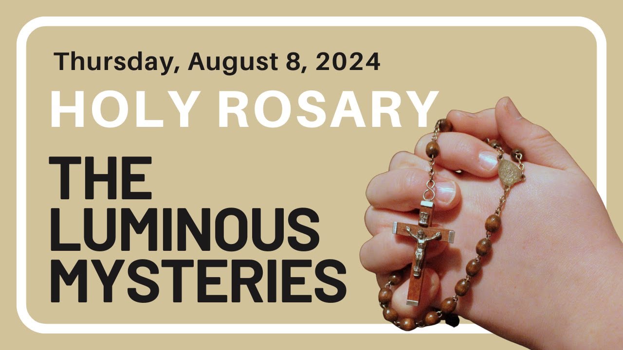 Holy Rosary Thursday Guide Tagalog