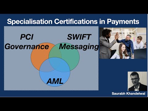 Cards and Payments |Part 8 | 5 Special Certifications in Payments | AML | PCI |SWIFT | Data Security