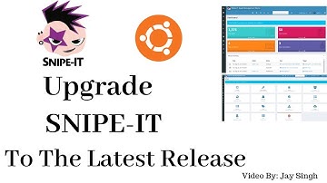 SNIPE-IT Upgrade to the latest release