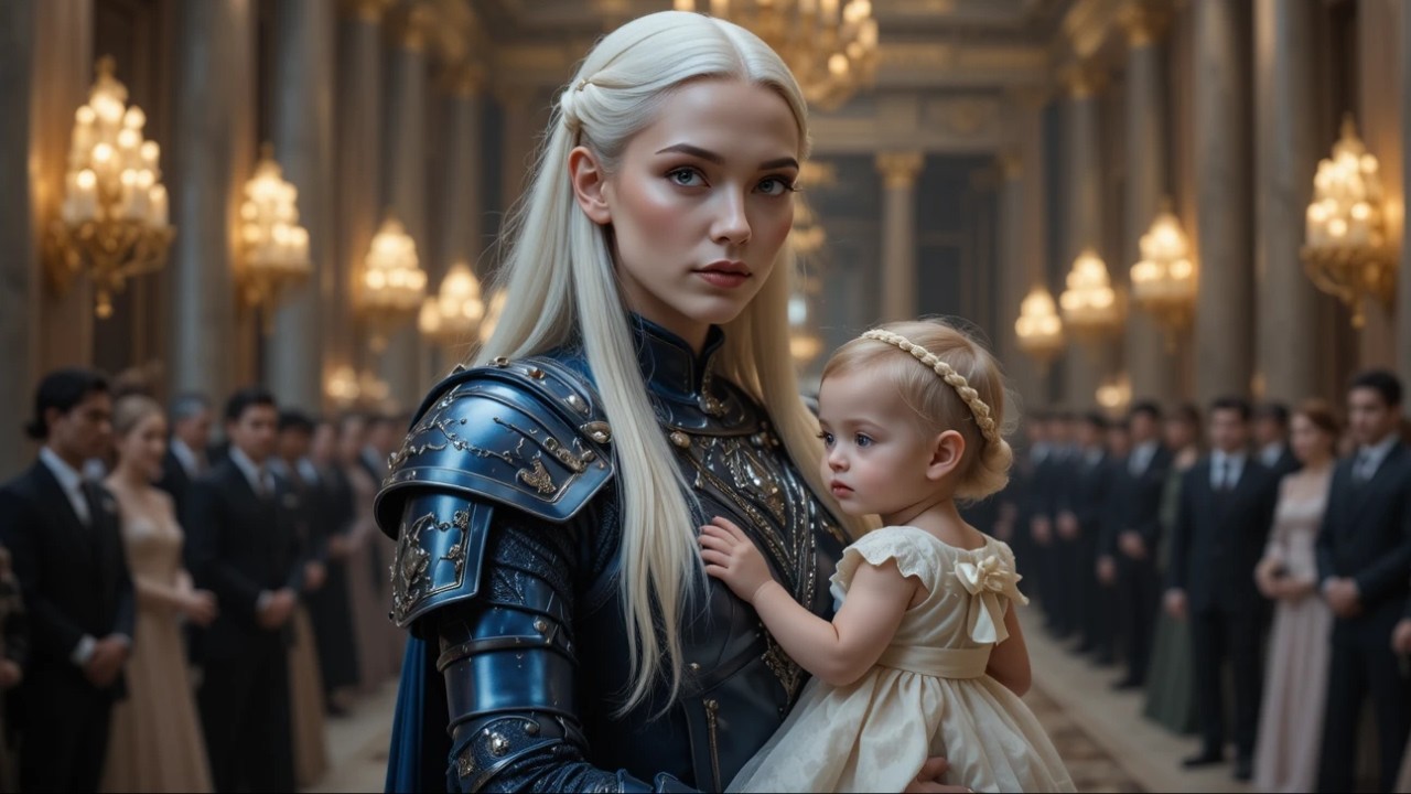 «Мама… Это он», — прошептала маленькая инопланетная принцесса — и весь дворец погрузился в ошеломлё