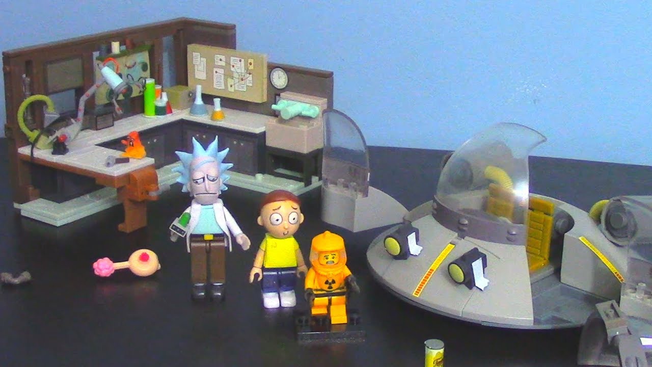rick and morty lego