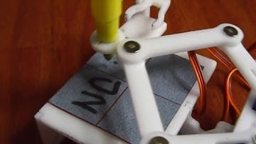 Enhanced Erase-less Arduino Plotclock Used to Write NCUe (彰師大機器人繪製機)