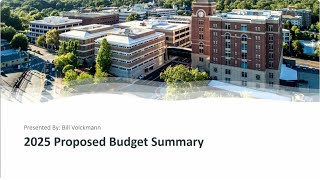 Cobb s FY25 Budget Presentation - Work Session