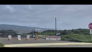 We now a have a booster standing on the pad. 