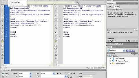 Dreamweaver CS5 Application Toolbar chapter 1 class 1.3 Complete courses in Hindi urdu @shiz tech