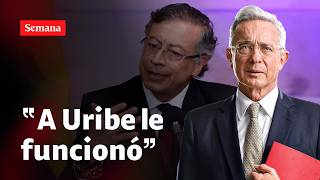 "A Álvaro Uribe LE FUNCIONÓ la negociación con los paramilitares": Gustavo Petro | Semana