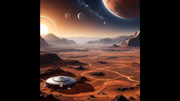 Ai generated image of terraforming Mars #mars #aiartwork #marsstunningvideo