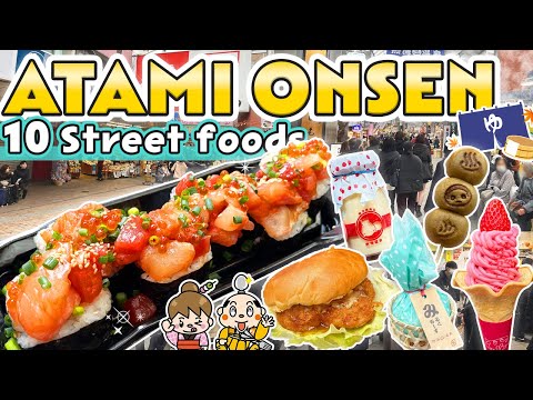 Atami Japonya Sokak Yemekleri Turu / Onsen Japonya