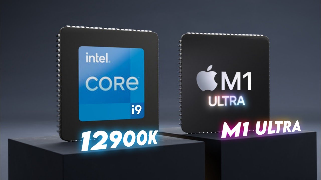 Intel i9 12900K Vs Apple M1 Ultra | Cinebench & Specification - YouTube