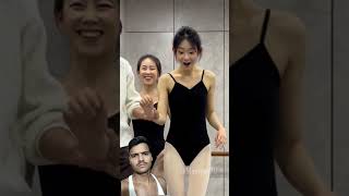 Teacher, you can't be this biased.#flexibility #training #dance #teacher#student