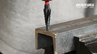 🔧 GEINXURN Ultra-Hard 4341 Step Drill BitOne bit, 9 sizes. Perfect for all your drilling tasks! #