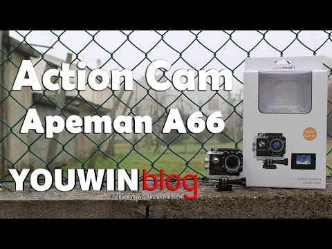 Action Cam Apeman A66   TEST Video  Recensione