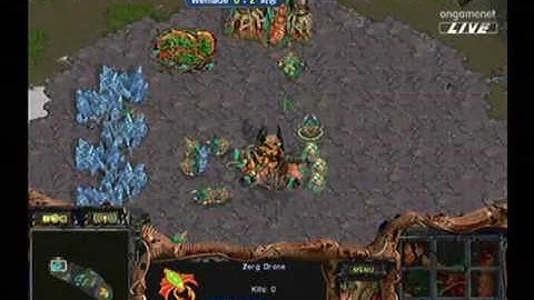 WeMade Fox vs Hwaesung OZ Proleague Round 4 week 3 set 3: Keke Jaedong p1/2