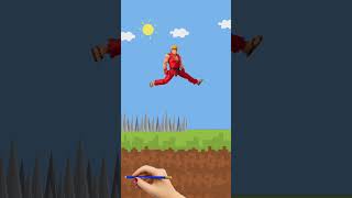 Ultraman Tiga And Street Fighter Obstacle Course Race.