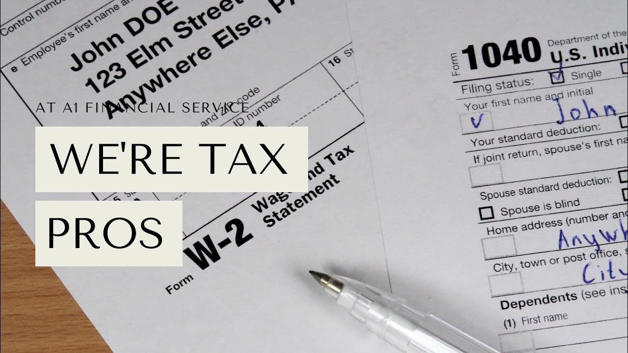 Looking for Tax Filing in Woodbridge Township NJ YouTube