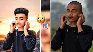 Hair photo editing apps | picsart m hair kaise set karen | picsart background change photo editing🔥 screenshot 5